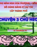 Giáo trình điện tử mầm non: 3 chú heo con