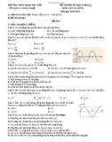 Đề cương ôn tập học kì 1 môn Vật lí lớp 11 năm 2023-2024 - Trường THPT Phạm Phú Thứ