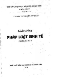 Giáo trình Pháp luật kinh tế: Phần 1 (Tái bản lần thứ 6)