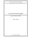 Sáng kiến kinh nghiệm THPT: Một số biện pháp nâng cao việc quản lý tài chính khi thay đổi chế độ kế toán trong đơn vị hành chính sự nghiệp