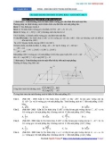 Tài liệu ôn thi THPT Quốc gia 2022 môn Toán - Chuyên đề 4: Khoảng cách trong không gian