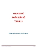 Chuyên đề Toán dãy số Toán 11