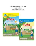 Giáo án môn Toán lớp 4 (Sách Chân trời sáng tạo)