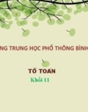 Bài giảng Hình học lớp 11 bài 2: Hai đường thẳng vuông góc (Tiết 1) - Trường THPT Bình Chánh