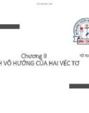 Bài giảng Đại số lớp 10: Tích vô hướng của hai véc tơ - Trường THPT Bình Chánh