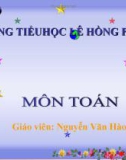 Bài giảng Toán lớp 2: Bảng nhân hai - GV. Nguyễn Văn Hào