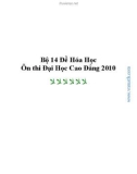 Bộ 14 đề thi đại học có đáp án 2010