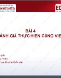 Bài giảng Quản trị nhân lực: Bài 4 - TS. Vũ Thị Uyên