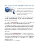 Xây dựng chiến lược Digital Marketing hiệu quả