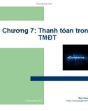 Bài giảng Thương mại điện tử: Chương 7 - ThS. Trần Trí Dũng