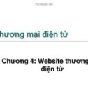 Bài giảng Thương mại điện tử: Chương 4 - Nguyễn Hoàng Ân