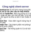 Bài giảng Thương mại điện tử : Hạ tầng cơ sở công nghệ TMĐT part 4