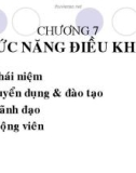 Bài giảng Quản trị học: Chương 7 - Phạm Văn Nam