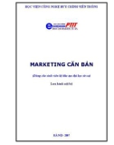 MARKETING CĂN BẢN - MỐI QUAN HỆ CỦA CÁC CHỨC NĂNG MARKETING - TS. NGUYỄN THƯỢNG THÁI - 1