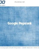 Bài giảng Google Pagerank