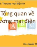 Bài giảng chuyên đề: Tổng quan về Thương mại điện tử - ThS. Nguyễn Thị Khiêm Hòa