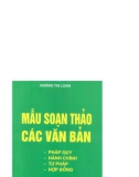 Giáo trình Kỹ thuật soạn thảo và trình bày văn bản: Phần 1