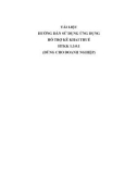 Tài liệu hướng dẫn sử dụng ứng dụng hỗ trợ kê khai thuế