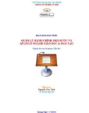 Bài giảng Quản lý hành chính nhà nước và quản lý giáo dục và đào tạo (SPTH) - ĐH Phạm Văn Đồng