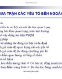 Bài giảng Ma trận các yếu tố bên ngoài