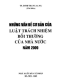 Luật trách nhiệm bồi thường của nhà nước năm 2009 và những vấn đề cơ bản: Phần 1