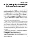 Các yếu tố tác động đến giải quyết tranh chấp đất đai bảo đảm phát triển bền vững vùng Tây Nguyên