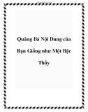 Quảng Bá Nội Dung của Bạn Giống như Một Bậc Thầy