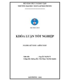 Khóa luận tốt nghiệp Kế toán - Kiểm toán: Hoàn thiện công tác kế toán nguyên vật liệu tại công ty TNHH Đỉnh Vàng