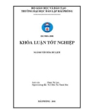 Khóa luận tốt nghiệp Văn hóa du lịch: Một số giải pháp nhằm nâng cao chất lượng dịch vụ phòng tại khách sạn Sơn Nam – Nam Định