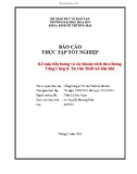 Báo cáo thực tập tốt nghiệp: Kế toán tiền lương và các khoản trích theo lương tại Tổng Công ty Tư vấn Thiết kế dầu khí