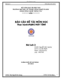 Báo cáo Thực hành Mạng máy tính: Bài Lab 2