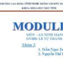 Báo cáo An ninh mạng: In dấu chân và giám sát