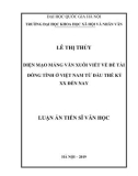 Luận án Tiến sĩ Văn học: Diện mạo mảng văn xuôi viết về đề tài đồng tính ở Việt Nam từ đầu thế kỷ XX đến nay