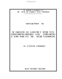 Luận văn Thạc sĩ Kinh tế: Mối quan hệ giữa giá trị cảm nhận và lòng trung thành của người tiêu dùng sản phẩm điện tử thương hiệu Samsung