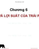 Bài giảng Đầu tư tài chính: Chương 6 - PGS.TS Trần Thị Thái Hà