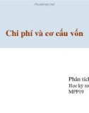 Bài giảng Phân tích tài chính: Bài 9 – Trần Thị Quế Giang