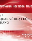 Bài giảng Ngân hàng thương mại - Chương 1: Tổng quan về hoạt động ngân hàng