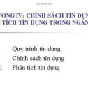 Bài giảng Ngân hàng thương mại: Chương 4 - Trần Phước Huy