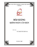 Bài giảng Kiểm toán căn bản: Phần 2 - ThS. Nguyễn Thị Chinh Lam