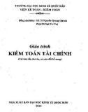 Giáo trình Kiểm toán tài chính: Phần 1 (Tái bản lần thứ ba, năm 2021)