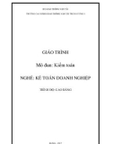 Giáo trình Kiểm toán (Nghề Kế toán doanh nghiệp - Trình độ Cao đẳng) - CĐ GTVT Trung ương I