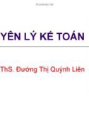 Giáo trình nguyên lý kế toán - Sổ sách kế toán