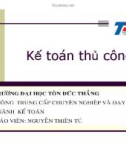 Kế toán thủ công