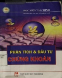 Hướng dẫn phân tích và đầu tư chứng khoán: Phần 1