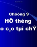 Chương 9: Hệ thống báo cáo tài chính