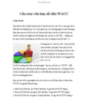 Cấu trúc vốn làm tối tiểu WACC