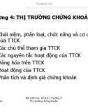 Bài giảng về môn THỊ TRƯỜNG CHỨNG KHOÁN