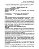 Testing the relationship between corporate governance and bank performance – an empirical study on Vietnamese banks