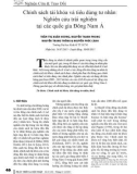 Chính sách tài khóa và tiêu dùng tư nhân: Nghiên cứu trải nghiệm tại các quốc gia Đông Nam Á