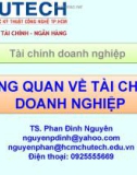 Bài giảng Tổng quan về tài chính doanh nghiệp - TS. Phan Đình Nguyên